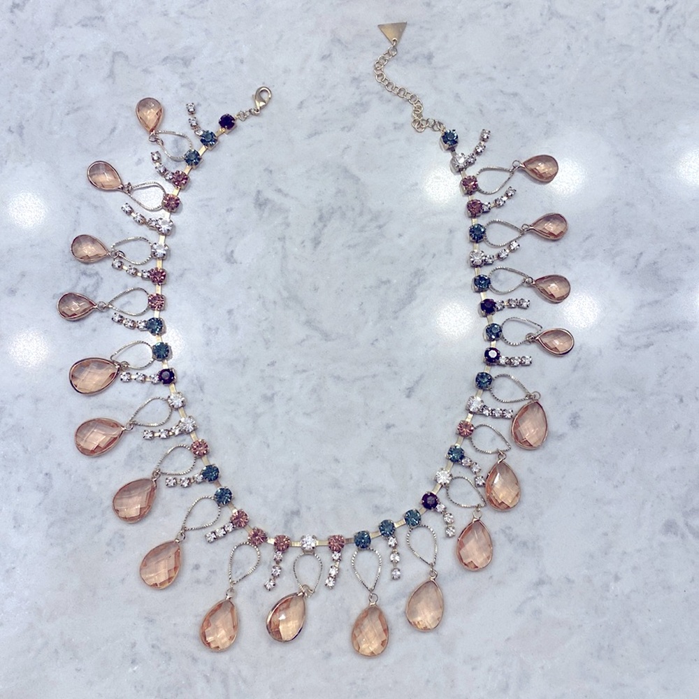 Anthropologie gem necklace